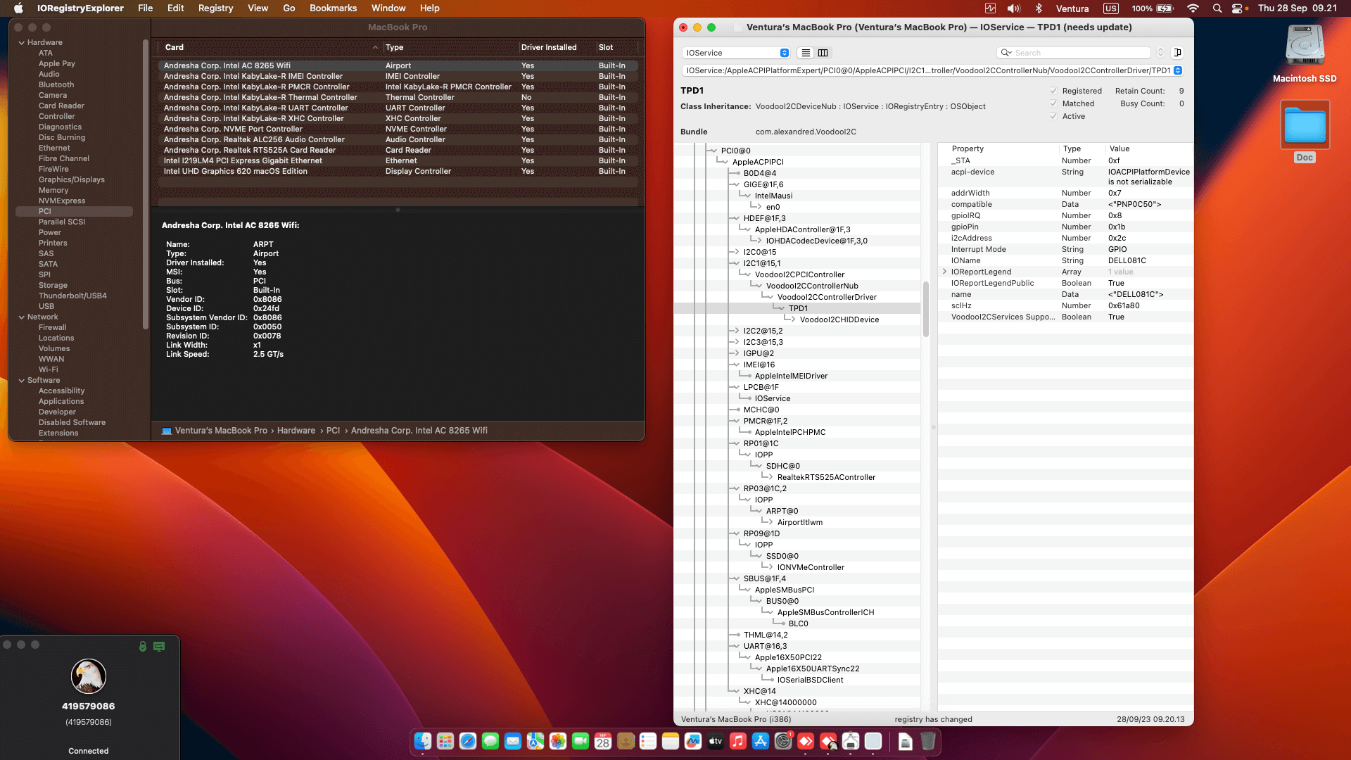 Dell Latitude 7490 7th [KabyLake R + Intel UHD 620 + I2C]   OpenCore 1
